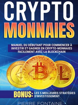 cover image of Cryptomonnaies